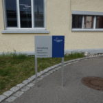 Stehle aus Alucobond