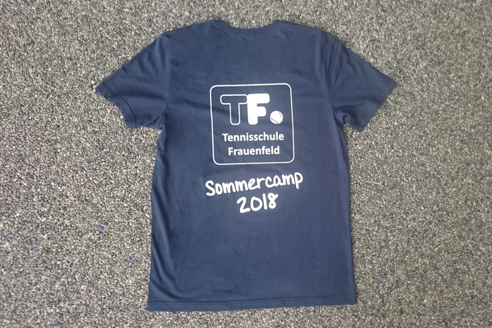 T-shirt, Siebdruck, Tennisschule Fraunefeld