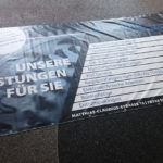 Banner aus PVC-Material