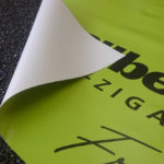 Banner aus PVC-Material